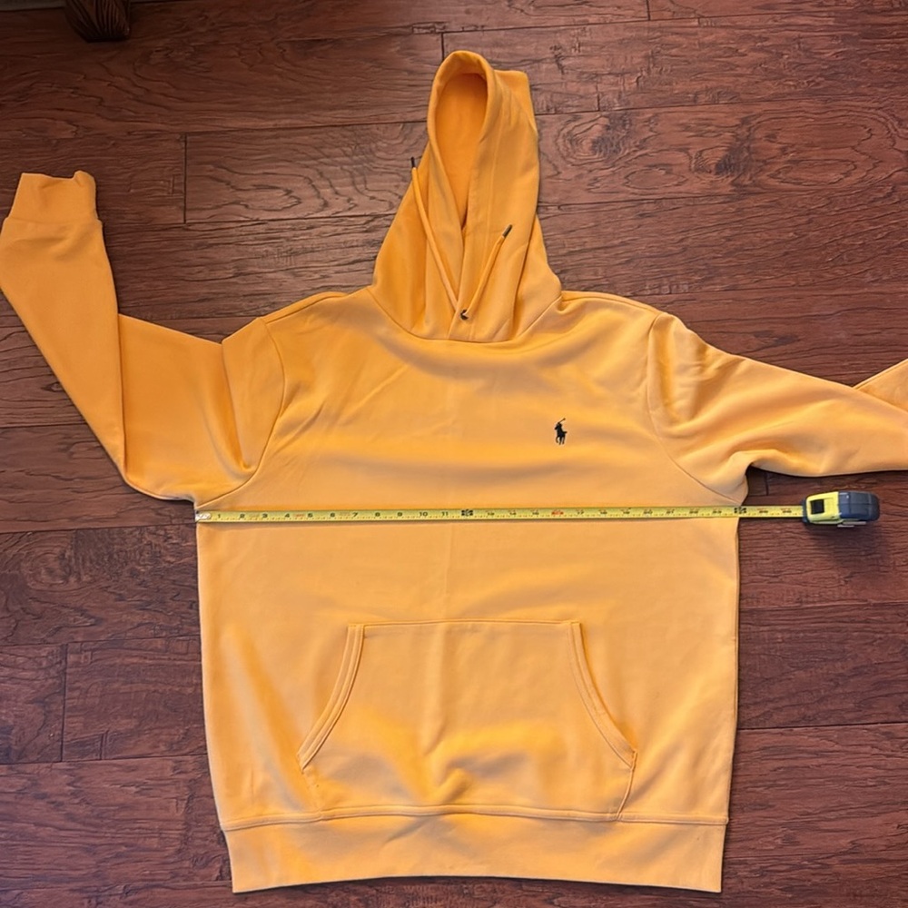 Polo by Ralph Lauren Yellow Sweatshirt Casual Cotton Blend - Picture 7 of 10